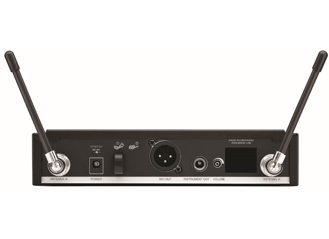 Shure general BLX4R Receptor para montaje en rack